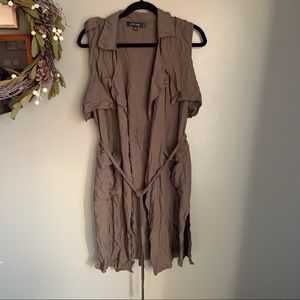 Olive Green Military inspired Vest